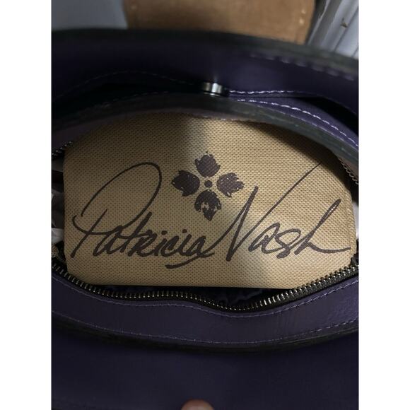 Patricia Nash Womens Rosina Medium Satchel Bag NWT! Purple - Picture 3 of 6